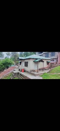 One Kanal Plot including Small Cottage in Patriata, New Murree.