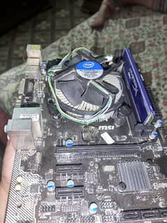 i5 4rth gen processor and motherboard with ram