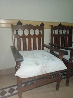 2 wooden chair for sale