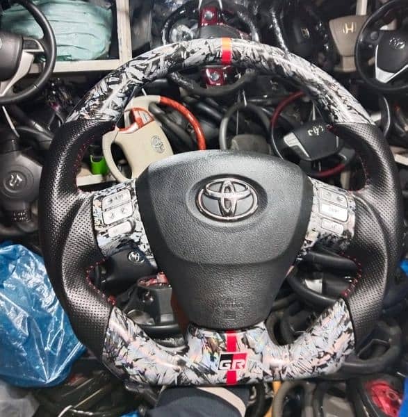 Toyota Corolla 2010/12 Carbon fiber steering available 1