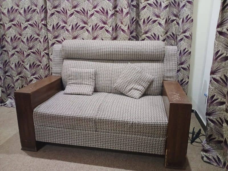 7 Seater Sofa Set with Cushions 6