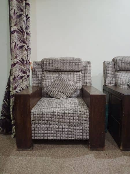 7 Seater Sofa Set with Cushions 7