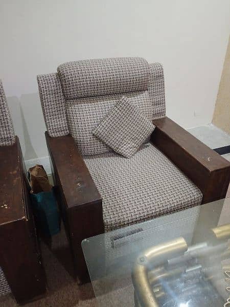 7 Seater Sofa Set with Cushions 8