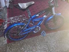 bicycle in blue