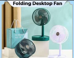 Electric fan foldable portable retractable Desk Fans