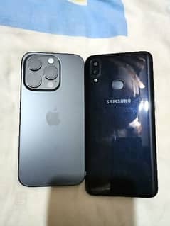 Iphone 15 Pro And Samsung a10s