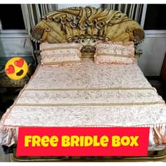 Fancy wedding bed sheet