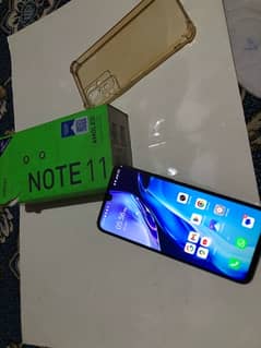 Infinix Note 11 with Box Charger