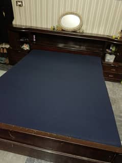for sale. . . king size bed with side tables