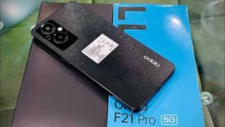 oppo F21pro 5G phone 8GB 128GB box charger paoch neat conditin