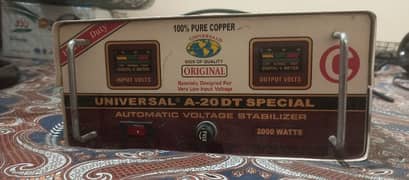 Universal 2200 Watt Voltage Stabilizer
