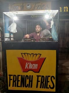french fries stall