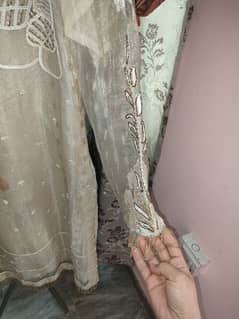 of white nikha dress