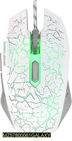 Q7 wired gaming mouse for order message on chat  delivery all over pak