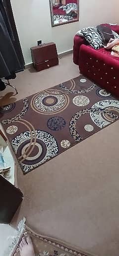 Rug Having 2 Patches of Iron
