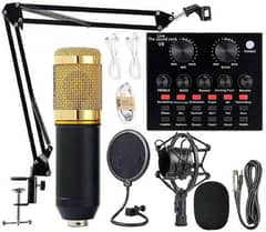 Podcast Microphone set