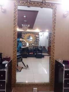 Mirror qith frame available to sale brand new buyed from karegar brand