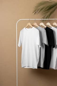 Pack of 5 Plain T-Shirts (S,M,L,XL) All Size Available.