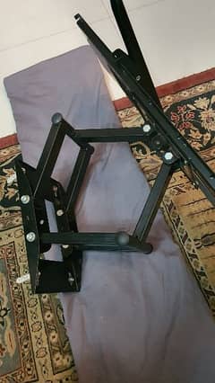 Movable TV wall mount stand