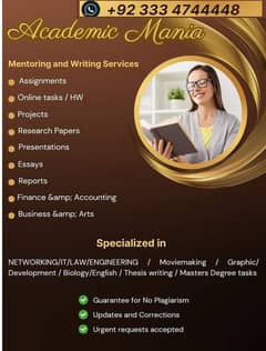Thesis and Assignments Mentoring Services