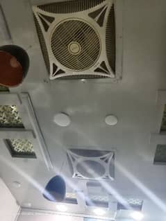 False Ceiling Roof Fan 4 Piece