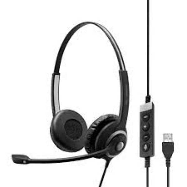 Sennheiser plantronic or jabra usb noice canceling headsets 2