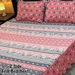 Bedsheets 2 sided frill