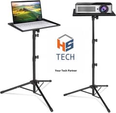 PORTABLE PROJECTOR AND LAPTOP STAND TABLE TRIPOD