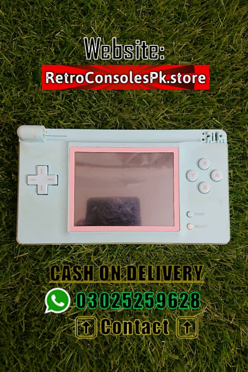 Gameboy Macro Mod (Cyan + Pink) - Unique Retro Gaming Experience! 0