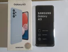 Samsung A13 4gb 64gb Lush With Box No opn repir Without Fault