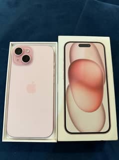 Iphone 15 pink 128gb jv