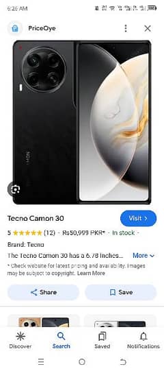 Tecno CAMON 30 Black new