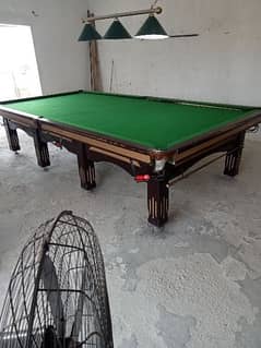 snooker table 12*12 2 " solid marble