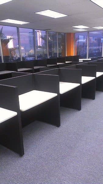 Call Center Office Cubicles - Call Center Workstations - office table 16