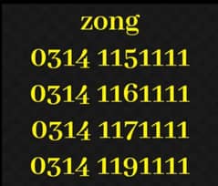 zong golden numbers for sale