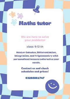maths tutor