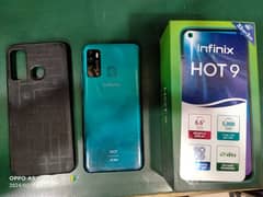 Infinix Hot 9 with Box Charger