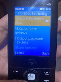 itel digital mobile phone with hotspot