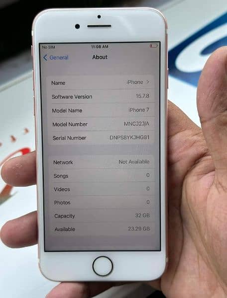 iphone 7 32gb pta approved contact 0335-4434083 2