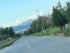 10 Marla plot for sale on heighted location with beautiful and clear view of Margalla Hills.