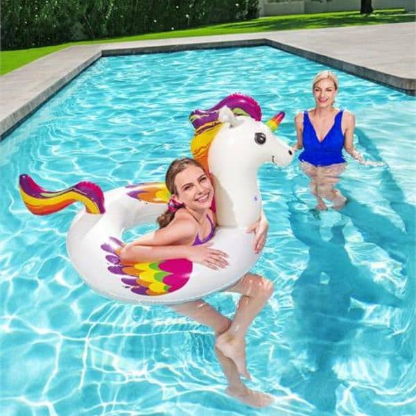 Bestway - Fantasy Unicorn Swim Tube (47"x36")03020062817 0