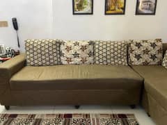 L Shaped 5 seater with cushions