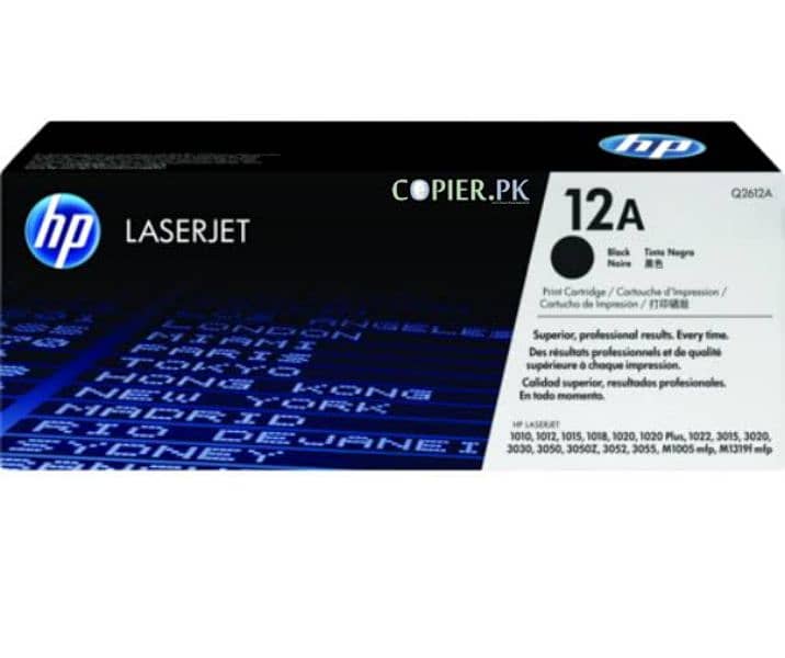 HP laserjet all samart toner box pack with warranty for sale 4