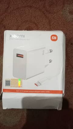Xiaomi 100% original Type-C 33W Fast Power Charger with cable