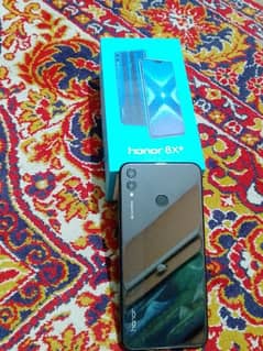 Honor 8x 4/128 With box Dual sim pta approved