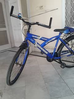 Orange Bicycle Blue