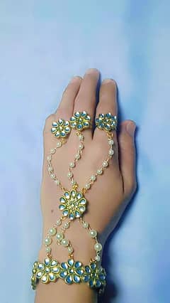 bracelet with ring's