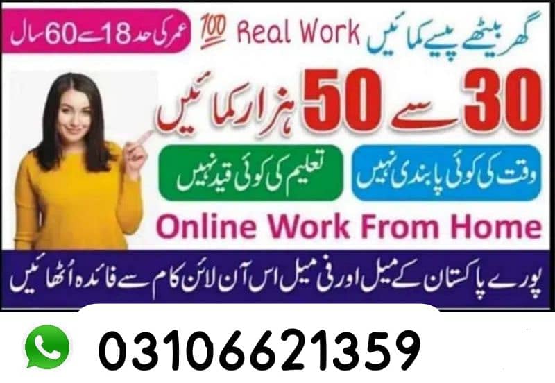 Online job/Part/full time/Student/teachers/House wife/job holders 3