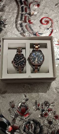 Fossil watches for couple