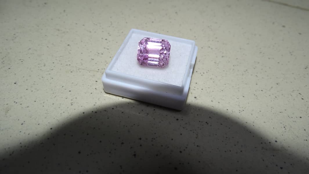 Kunzite Women's Silver Ring 1